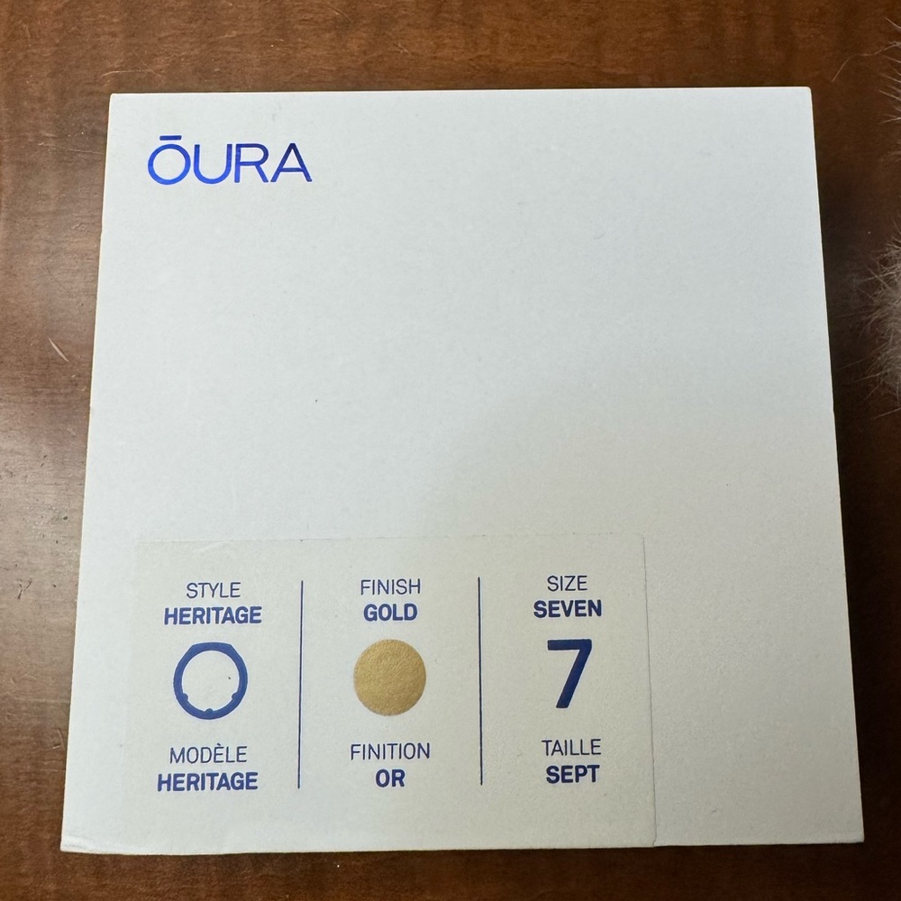 Oura Heritage Ring in Gold